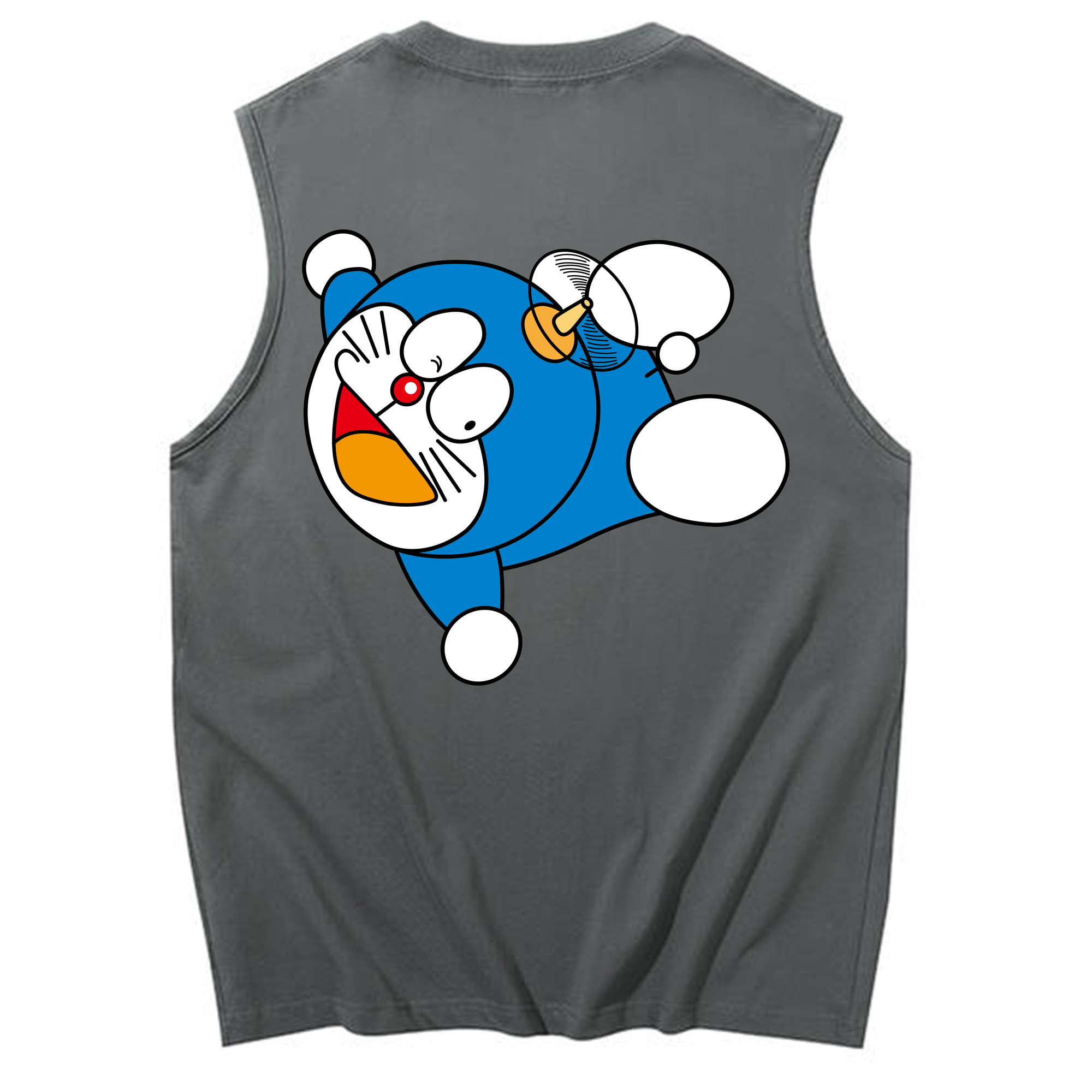 （画像用） ドラえもん Doraemon コットン100％タンクトップ（背面プリント）